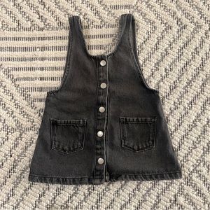 Zara Baby Denim Overall Dress | Size 9-12 months